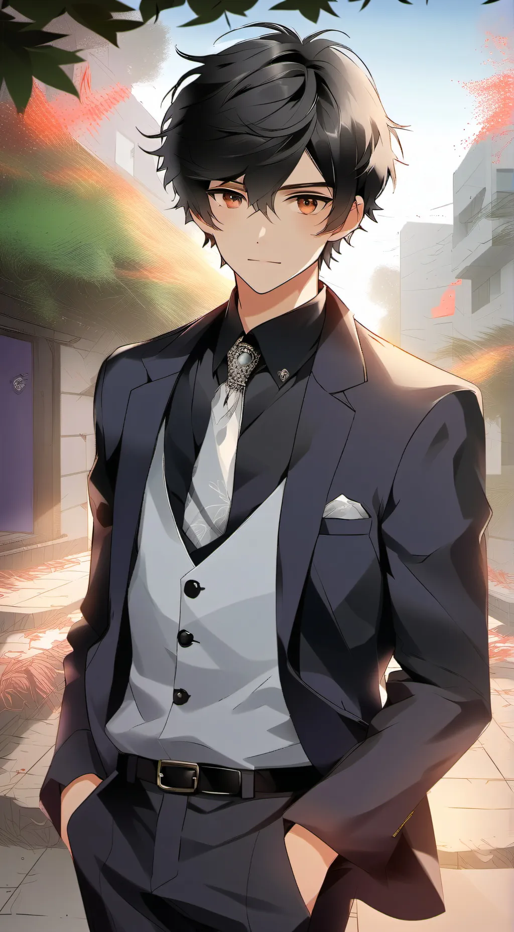 ai character: nylon davis background