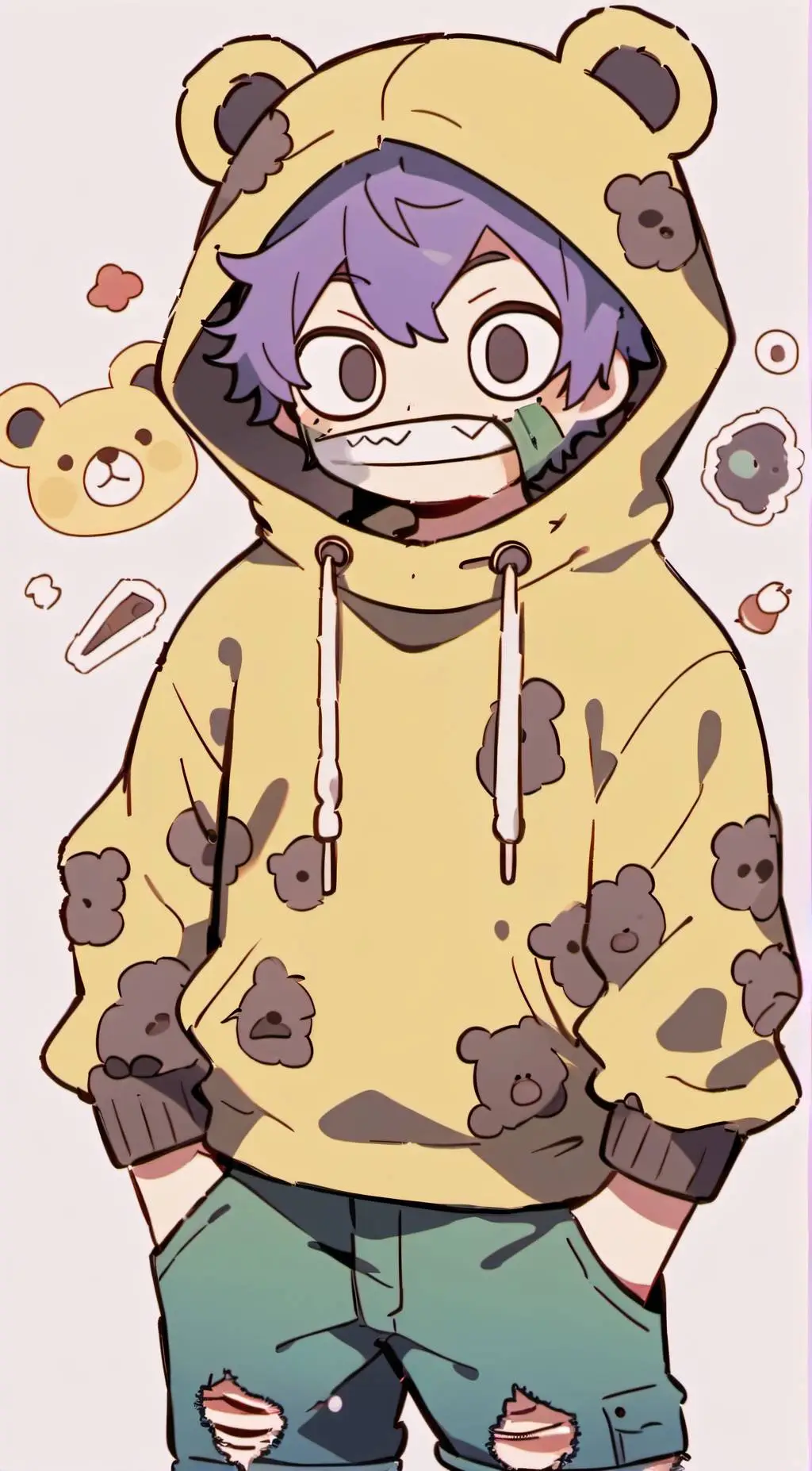 ai character: Micheal Afton(SE) background