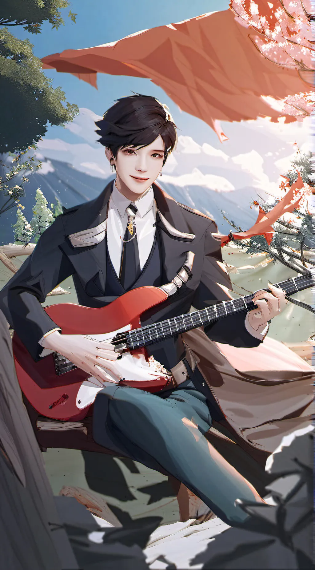 ai character: Nikk background