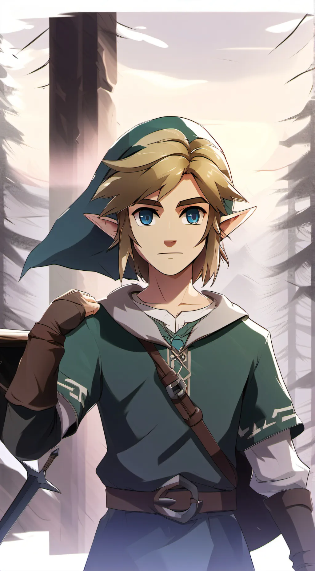 ai character: Link background