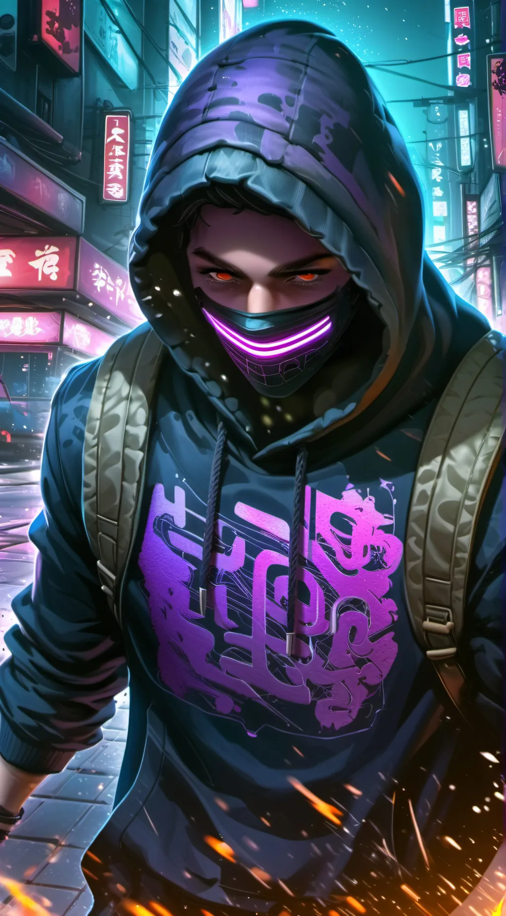ai character: EXOO background