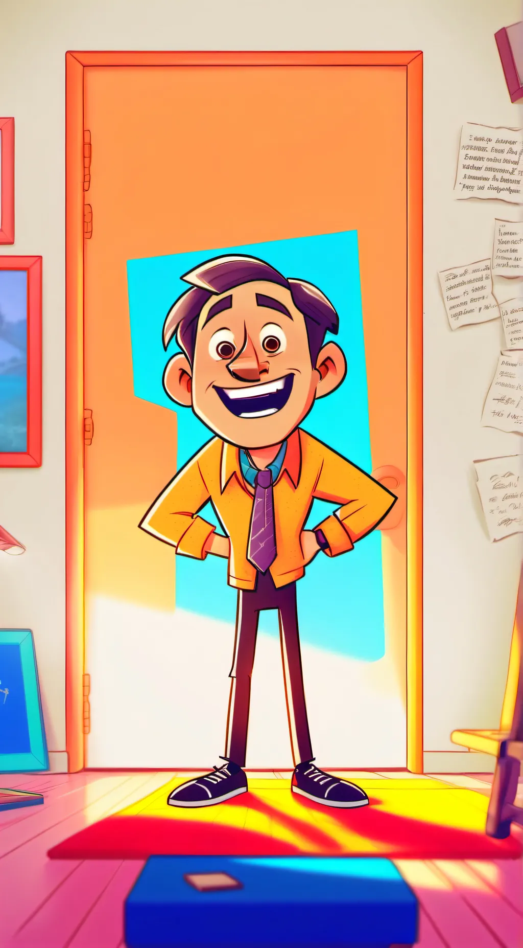 ai character: Bob background