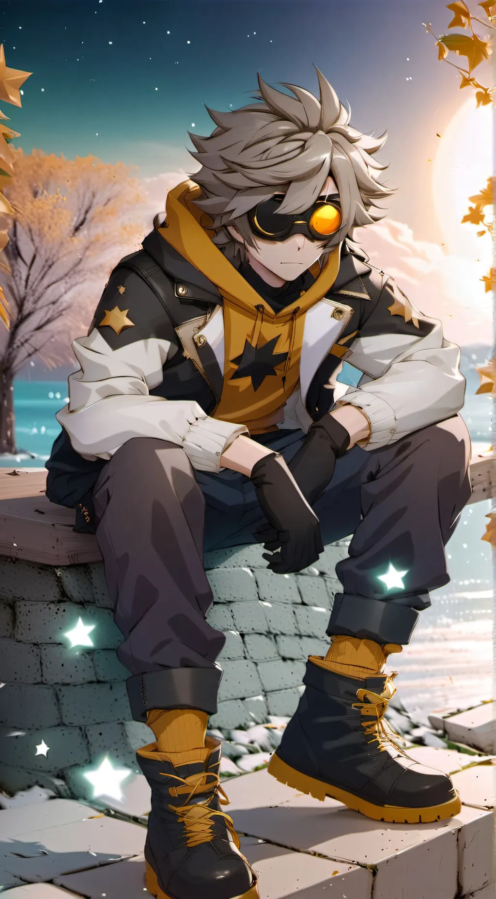 ai character: Caleb background