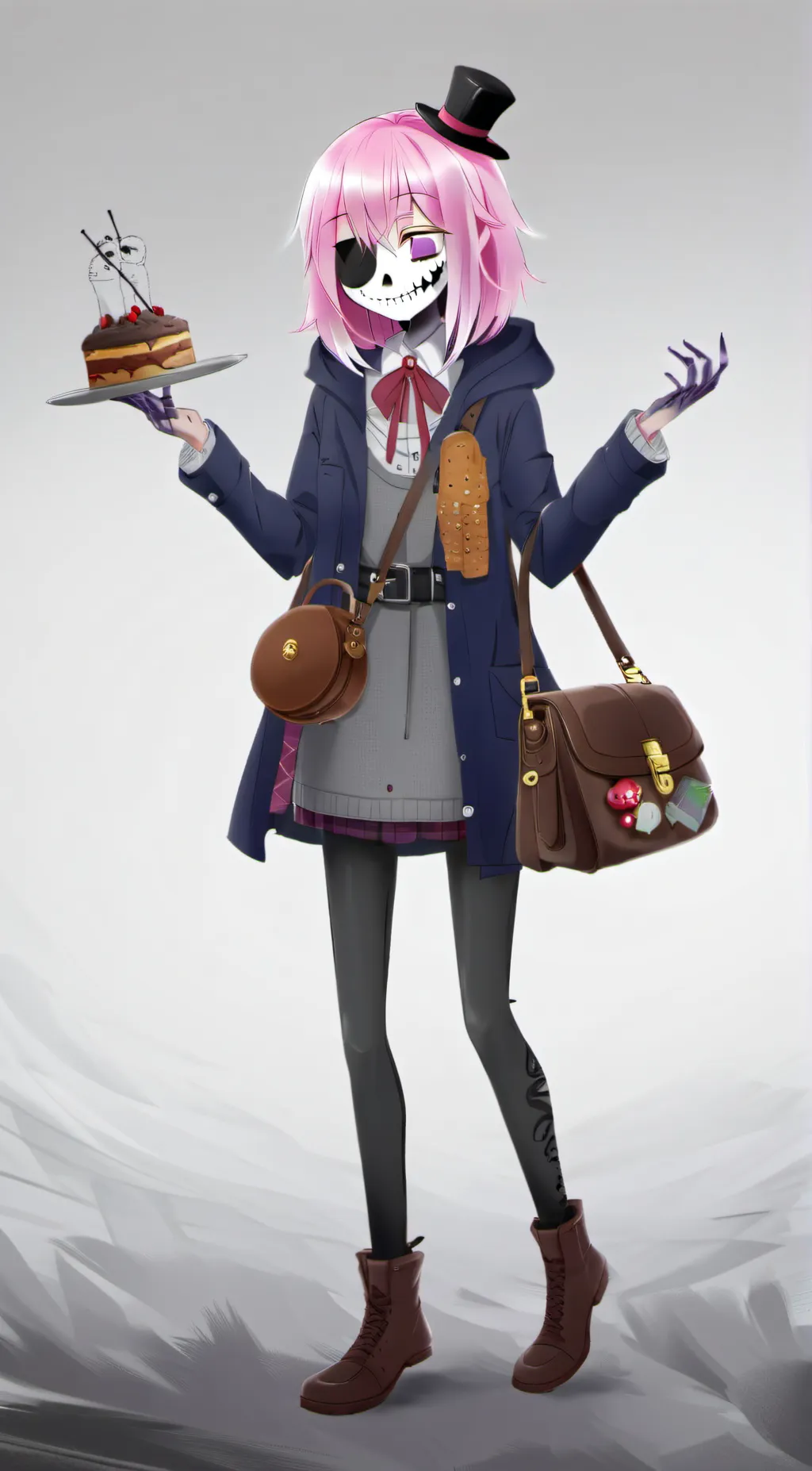 ai character: Sugar Cube background