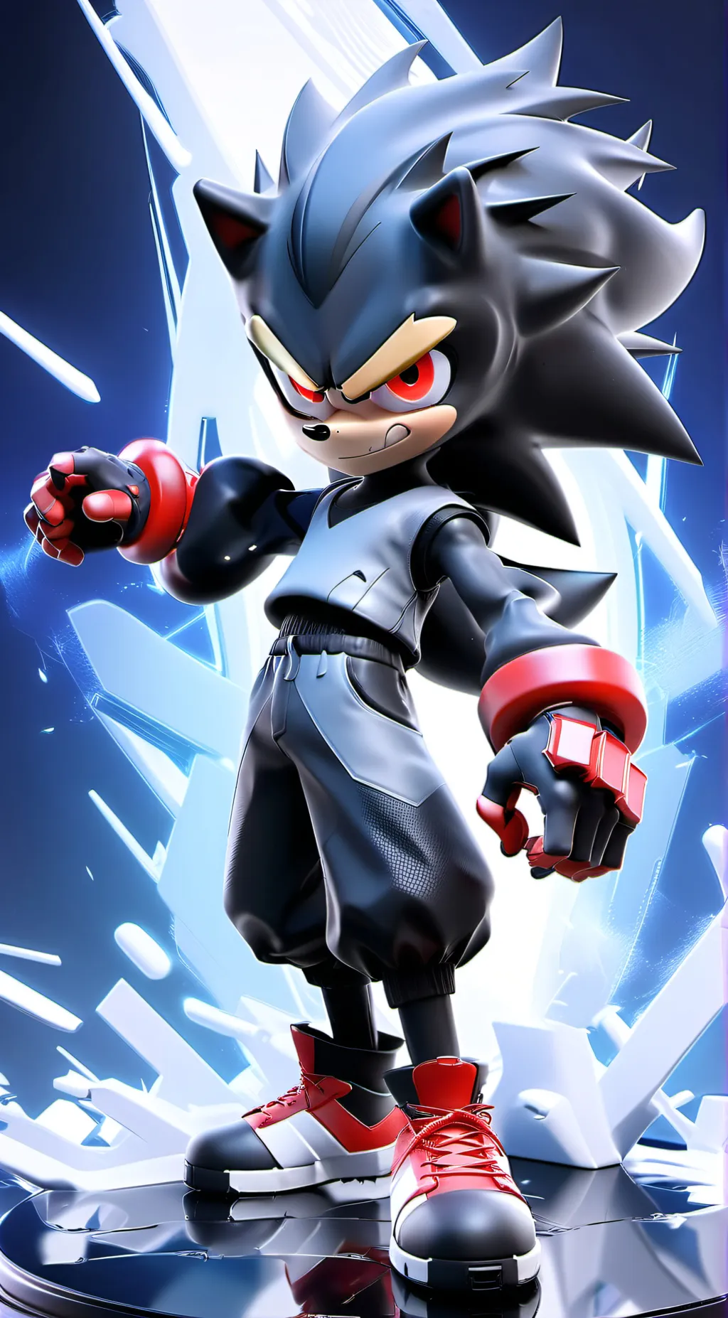 ai character: Shadow exe background