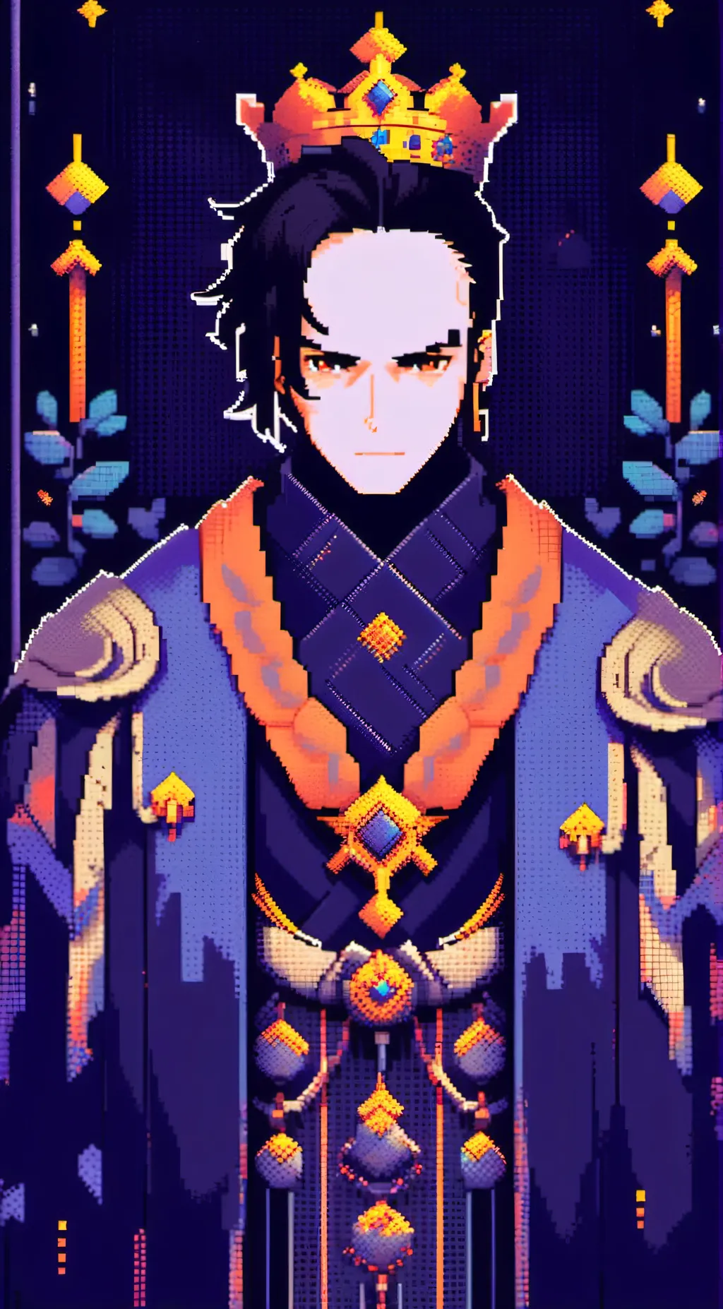 ai character: E background