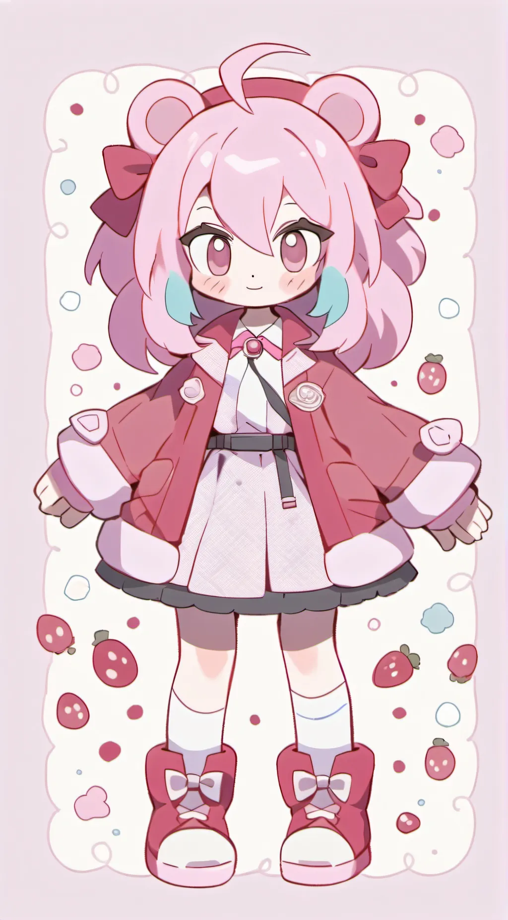 ai character: amy rose background