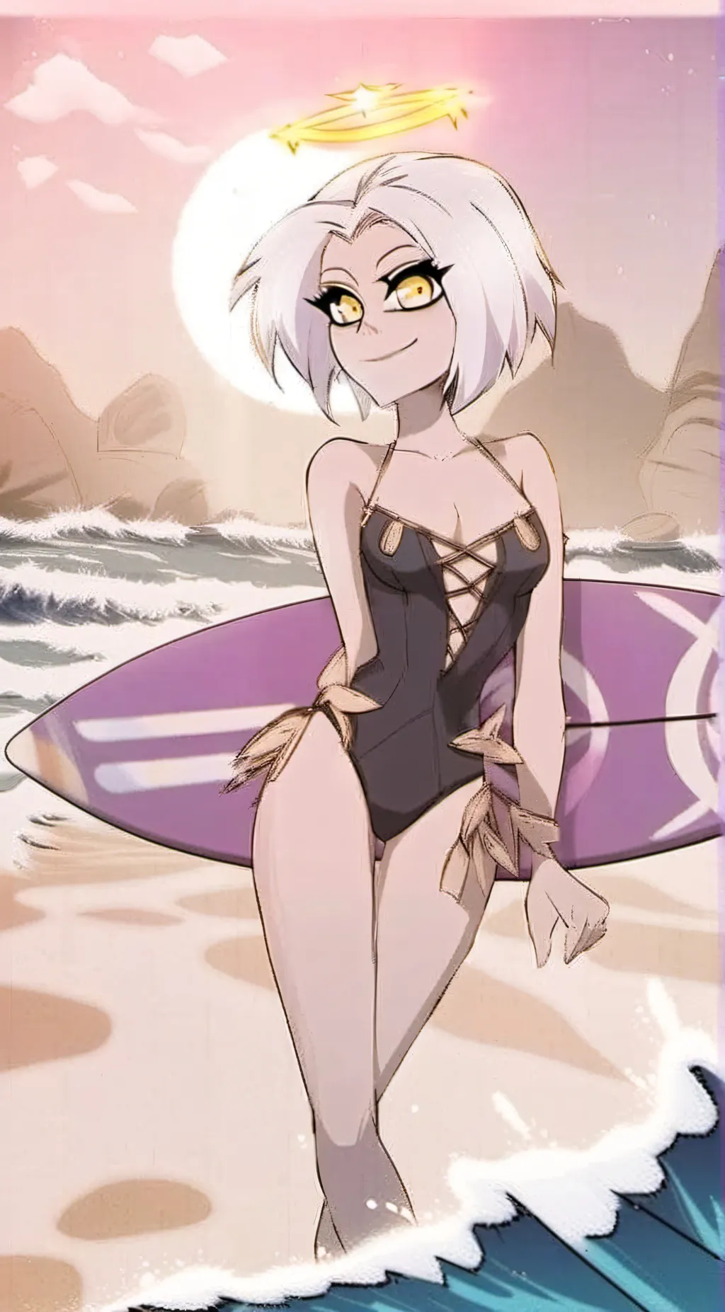 ai character: lute  background