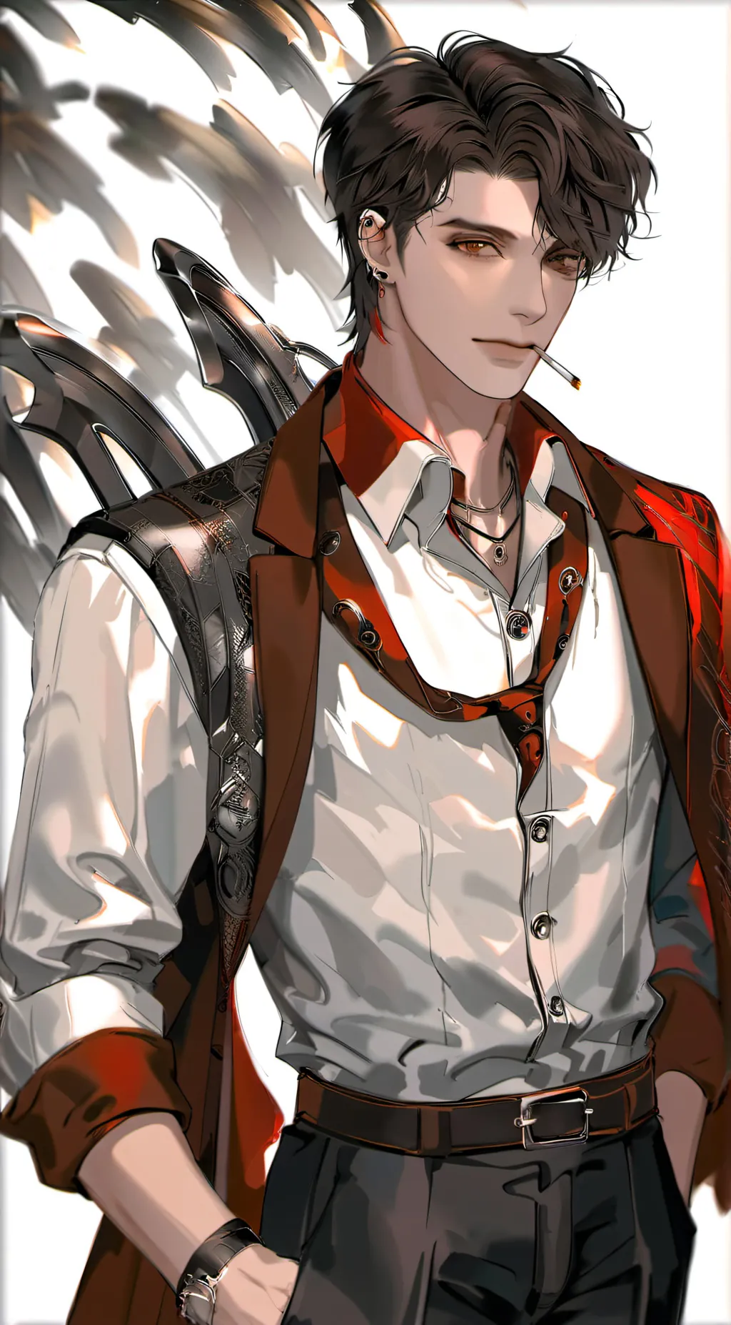 ai character: Brandon background