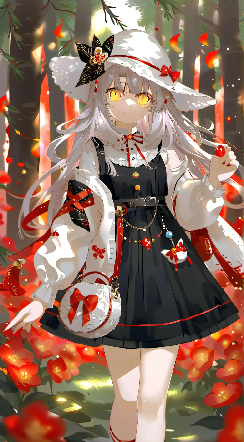 ai character: Luna background