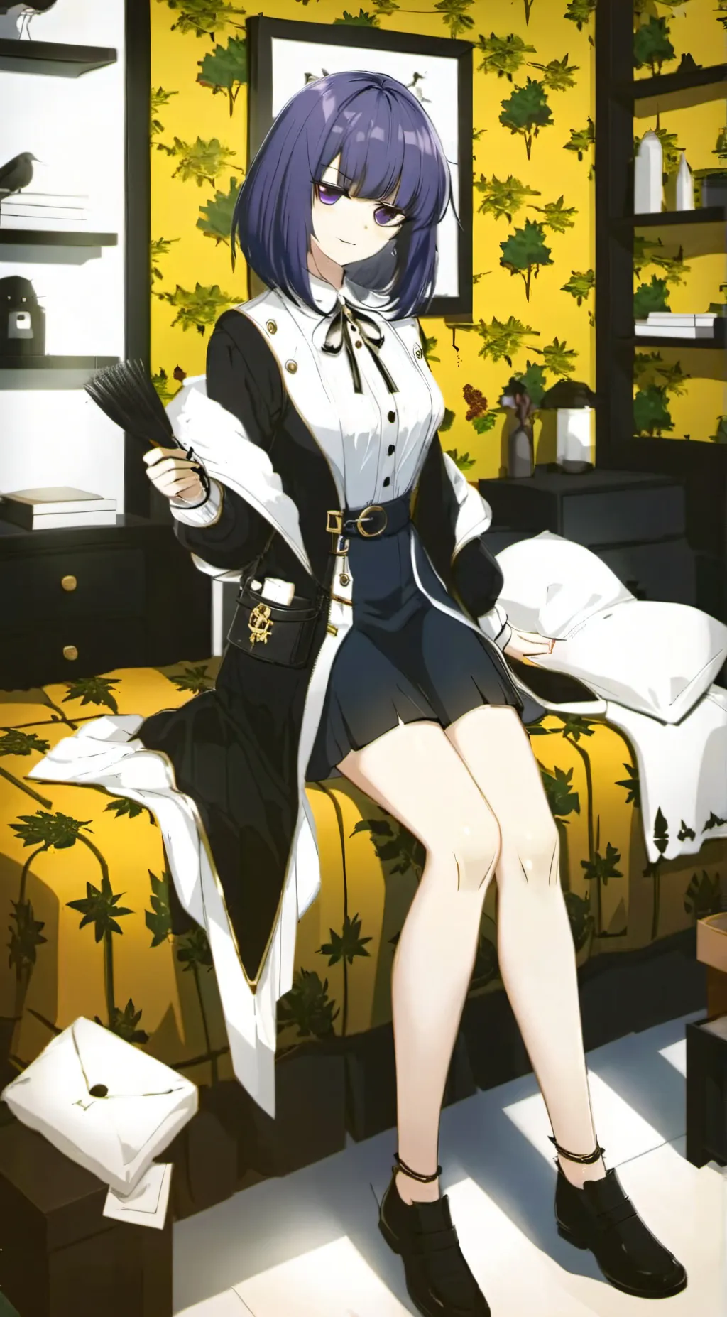 ai character: Testie background