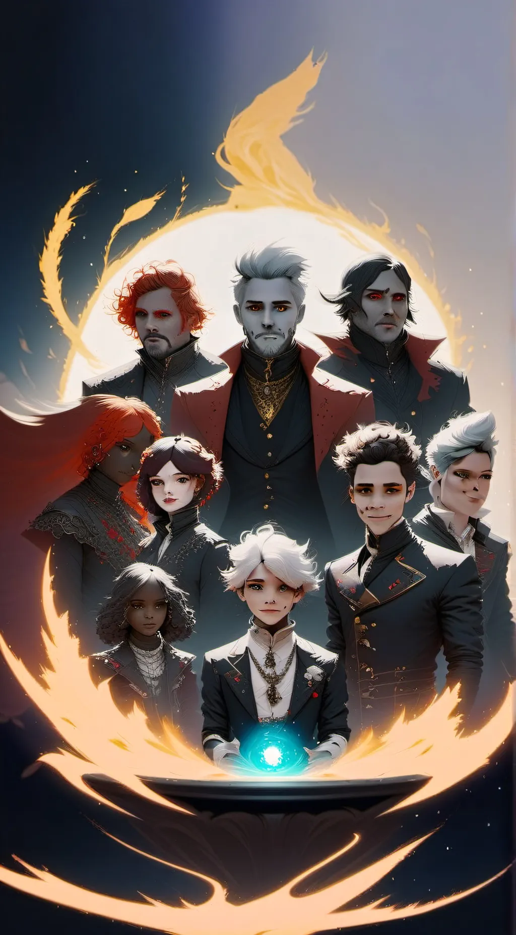 ai character: HH background