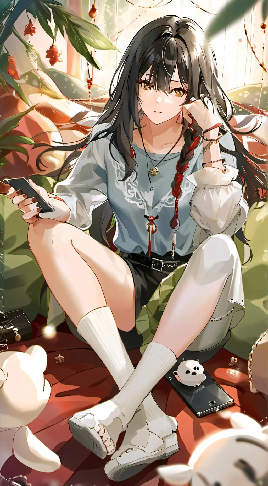 ai character: Eva background