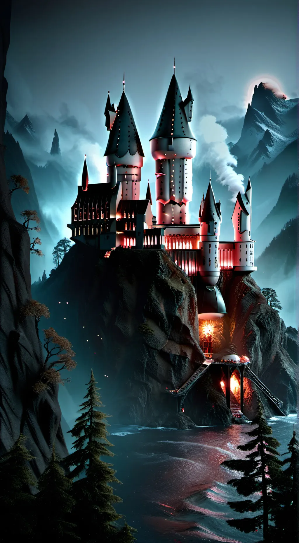 ai character: 💅 Hogwarts 🖤 background