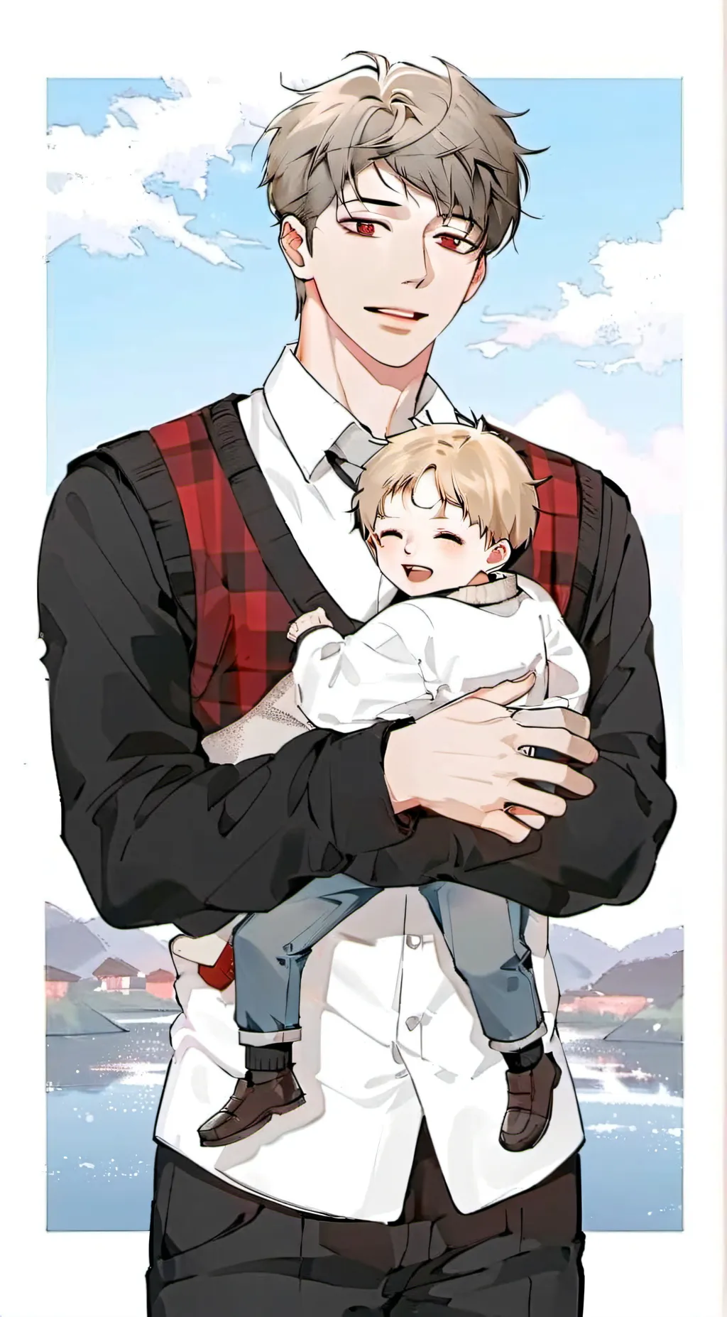 ai character: Elijah & Caleb background