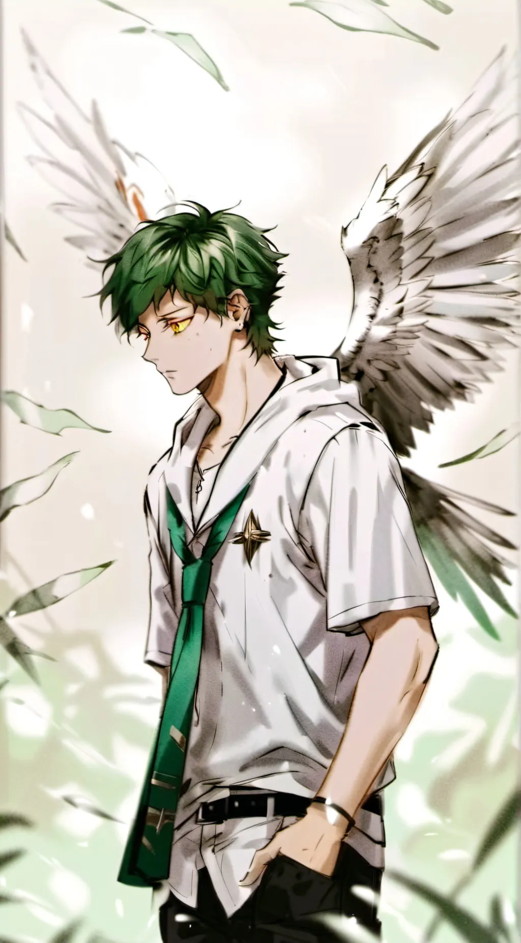 ai character: Dead Deku background