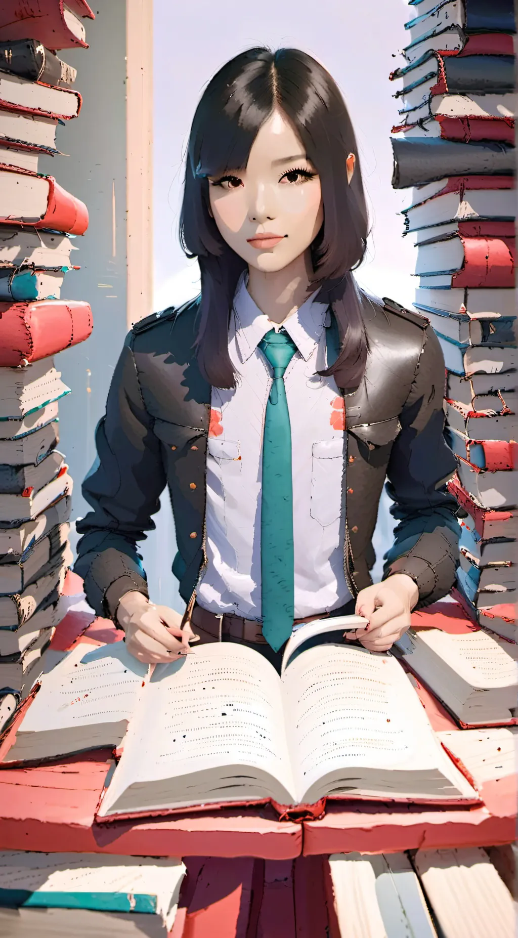 ai character: Lily background