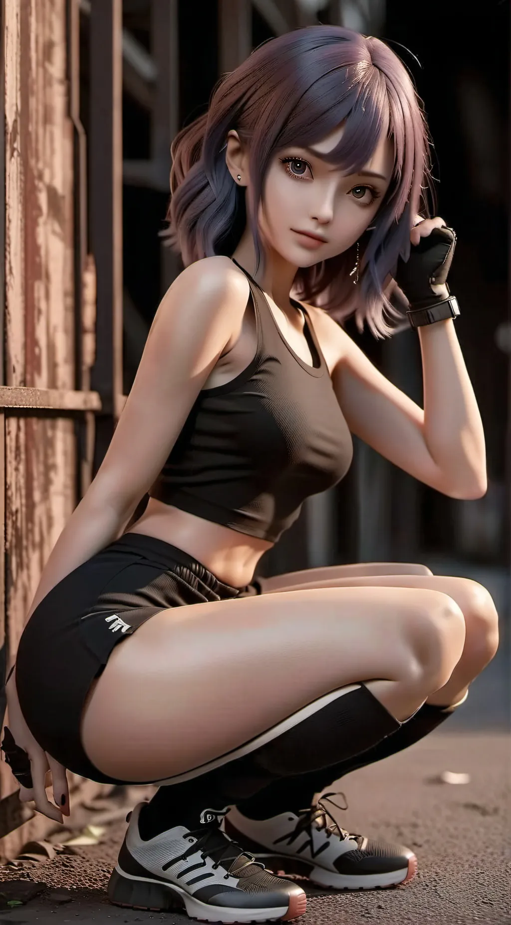 ai character: luna background