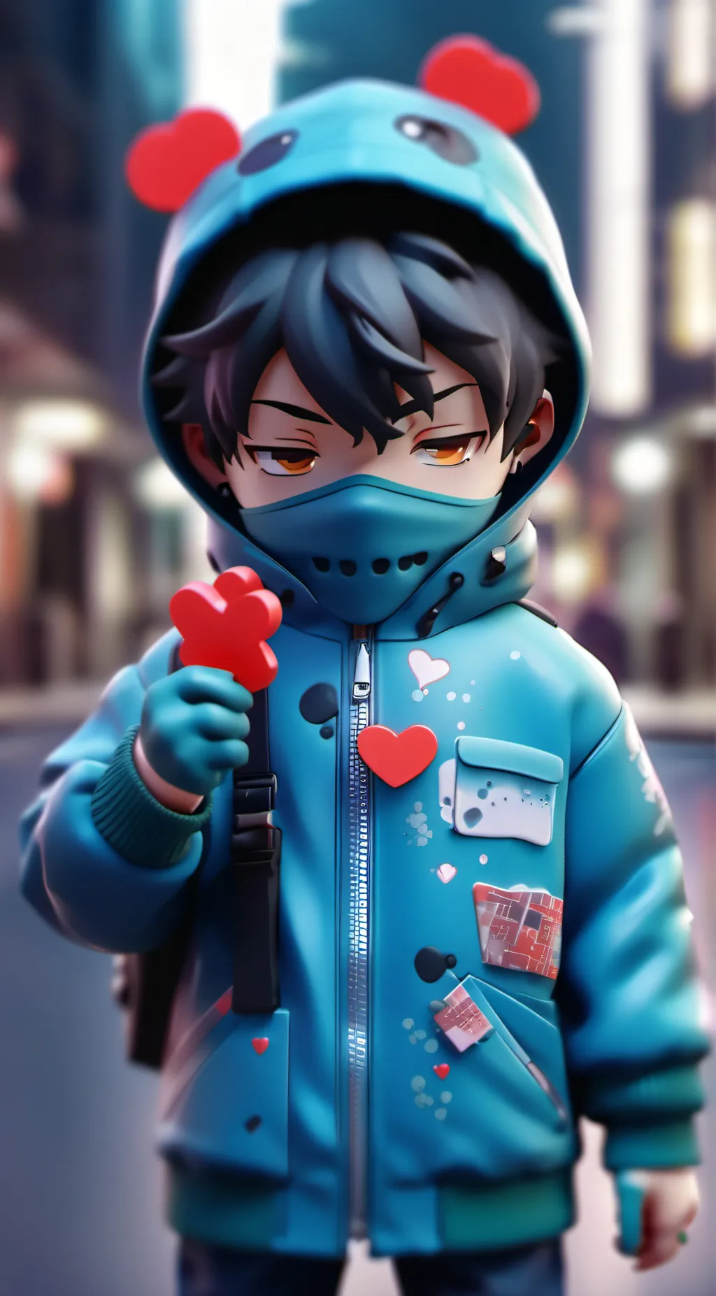 ai character: ken ji background