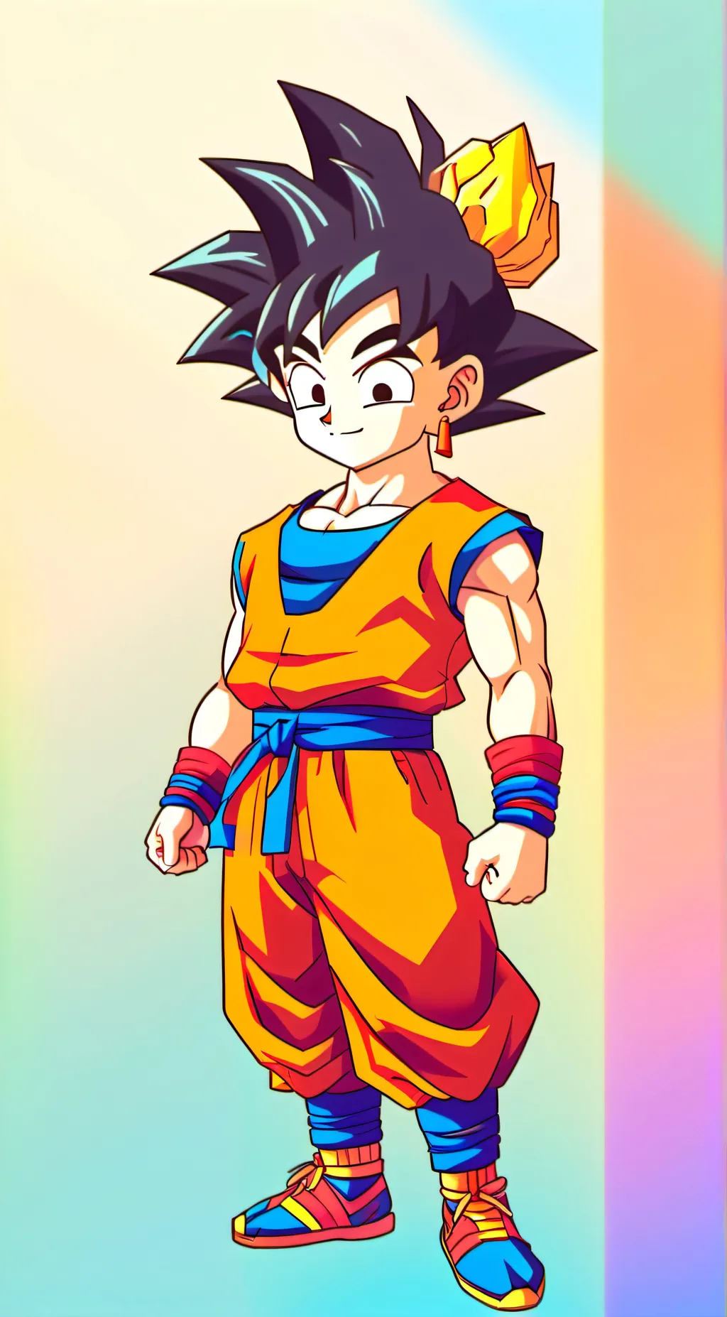 ai character: goku background
