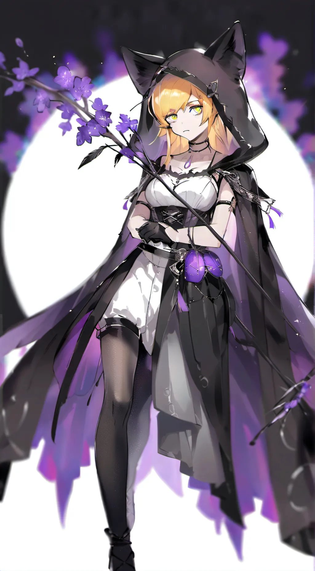 ai character: lemon background