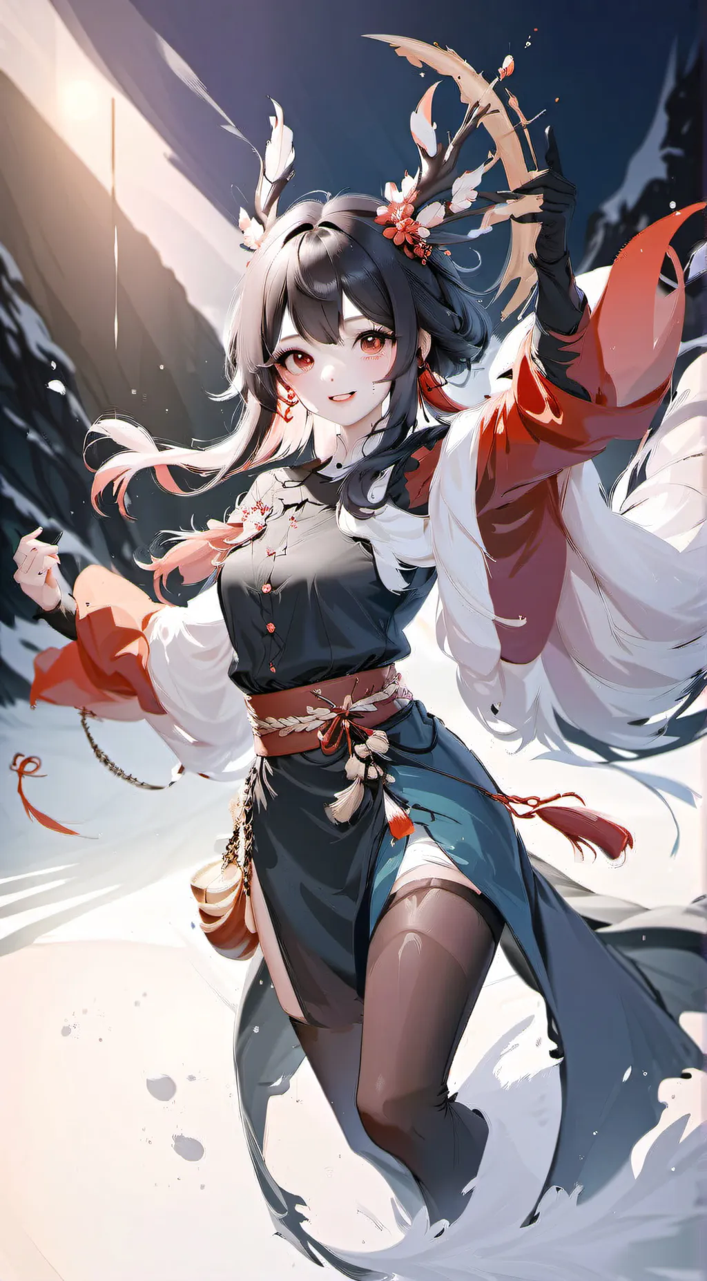 ai character: Kiki  background