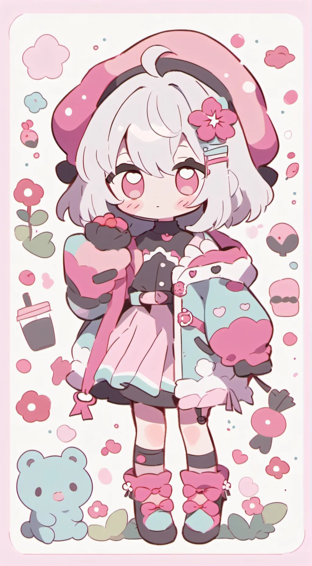 ai character: Millie  background