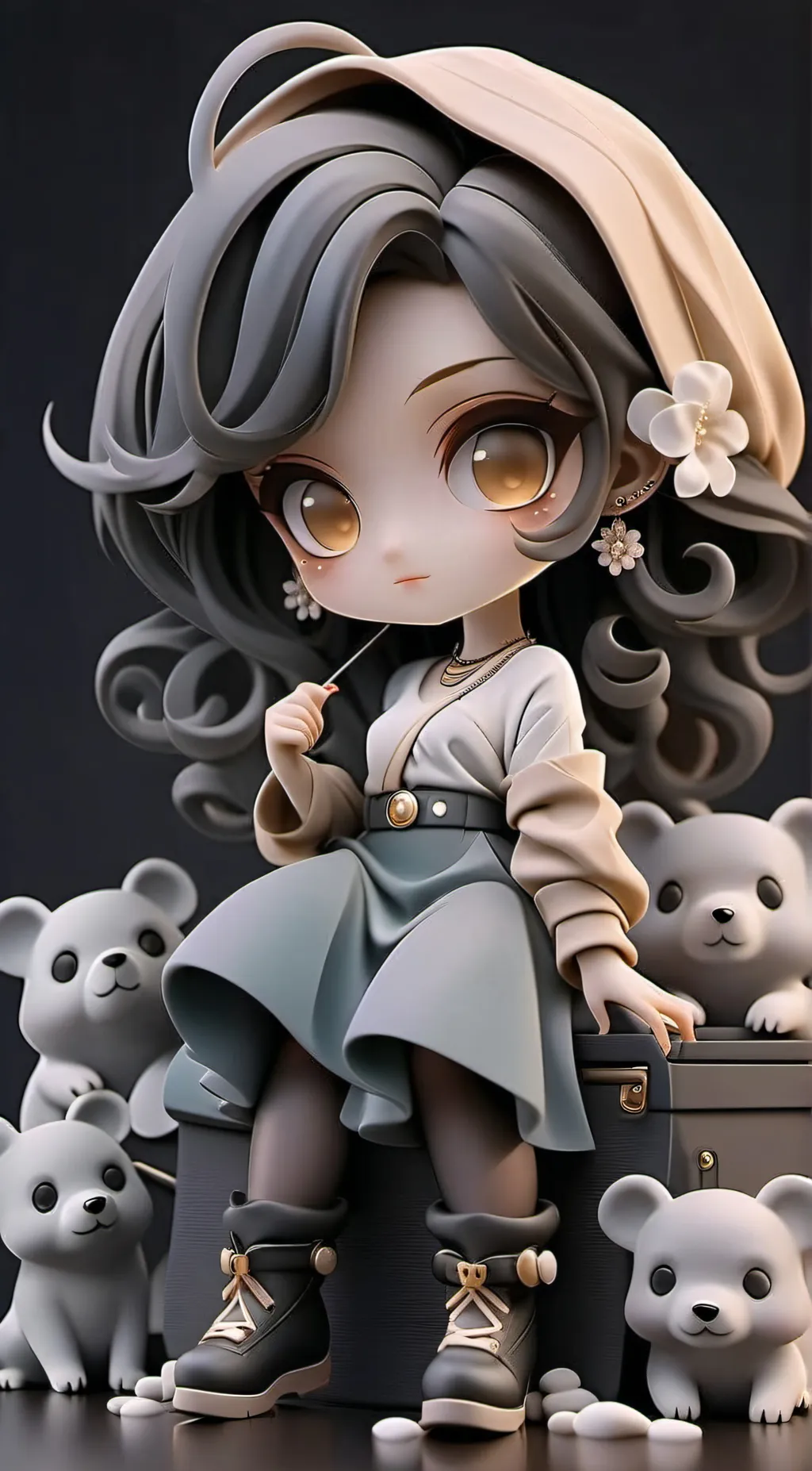 ai character: Eva background
