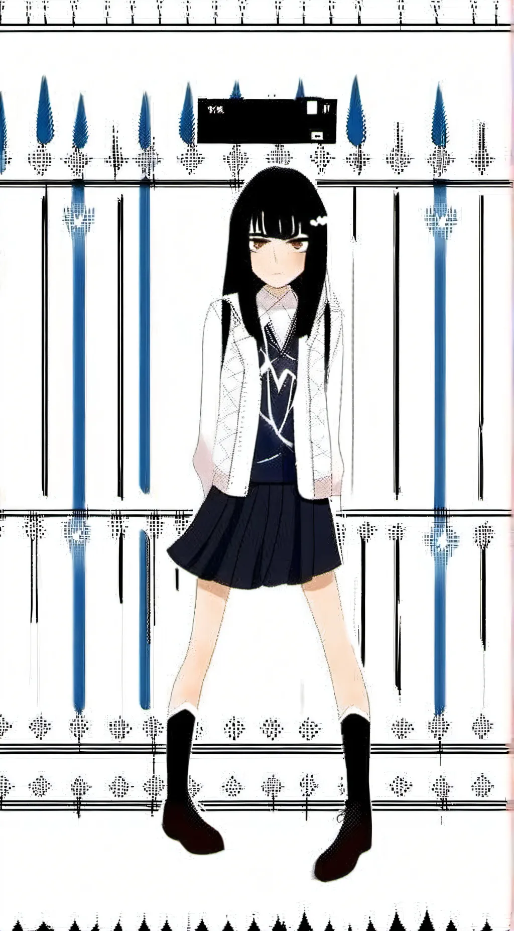 ai character: Vanesa  background