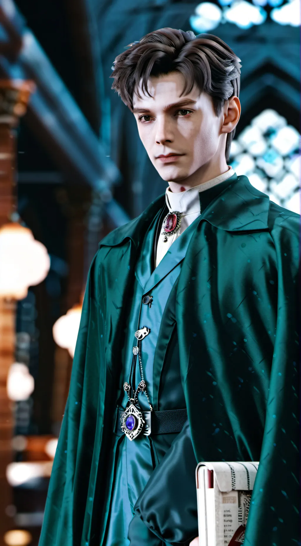 ai character: y/n riddle  background