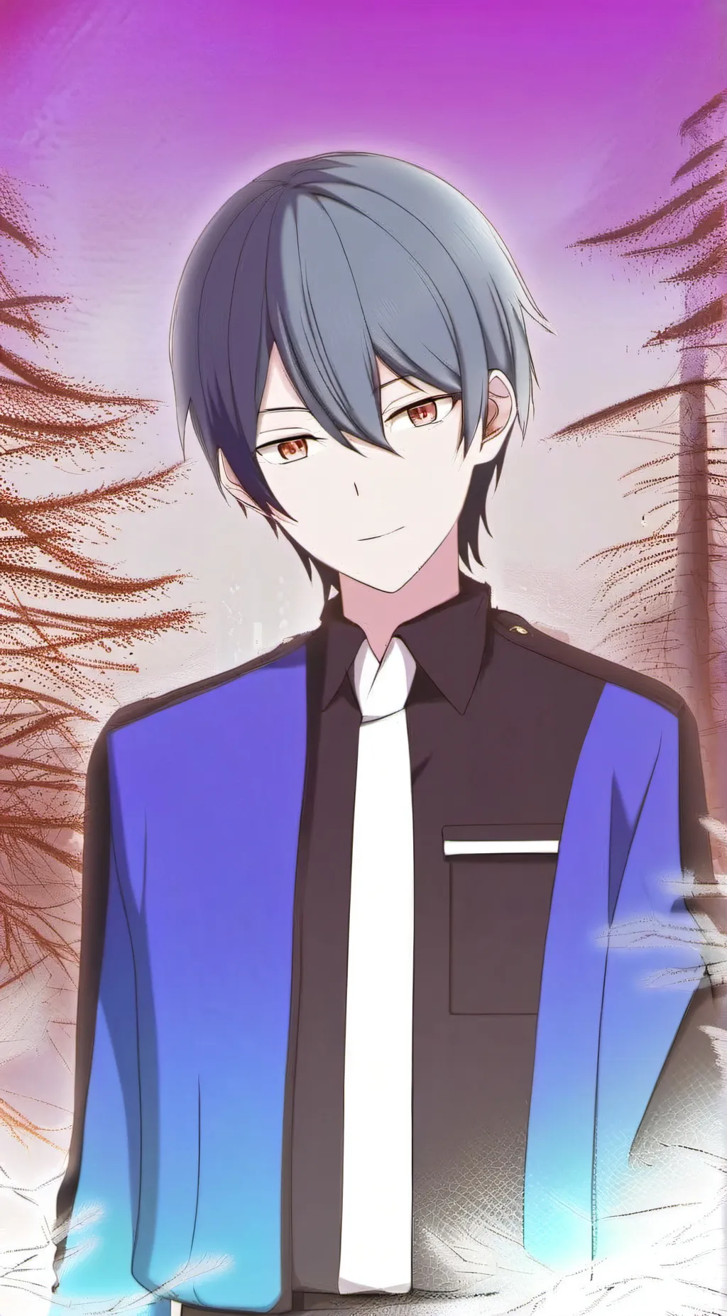 ai character: Toya ayoagi(vbs) background