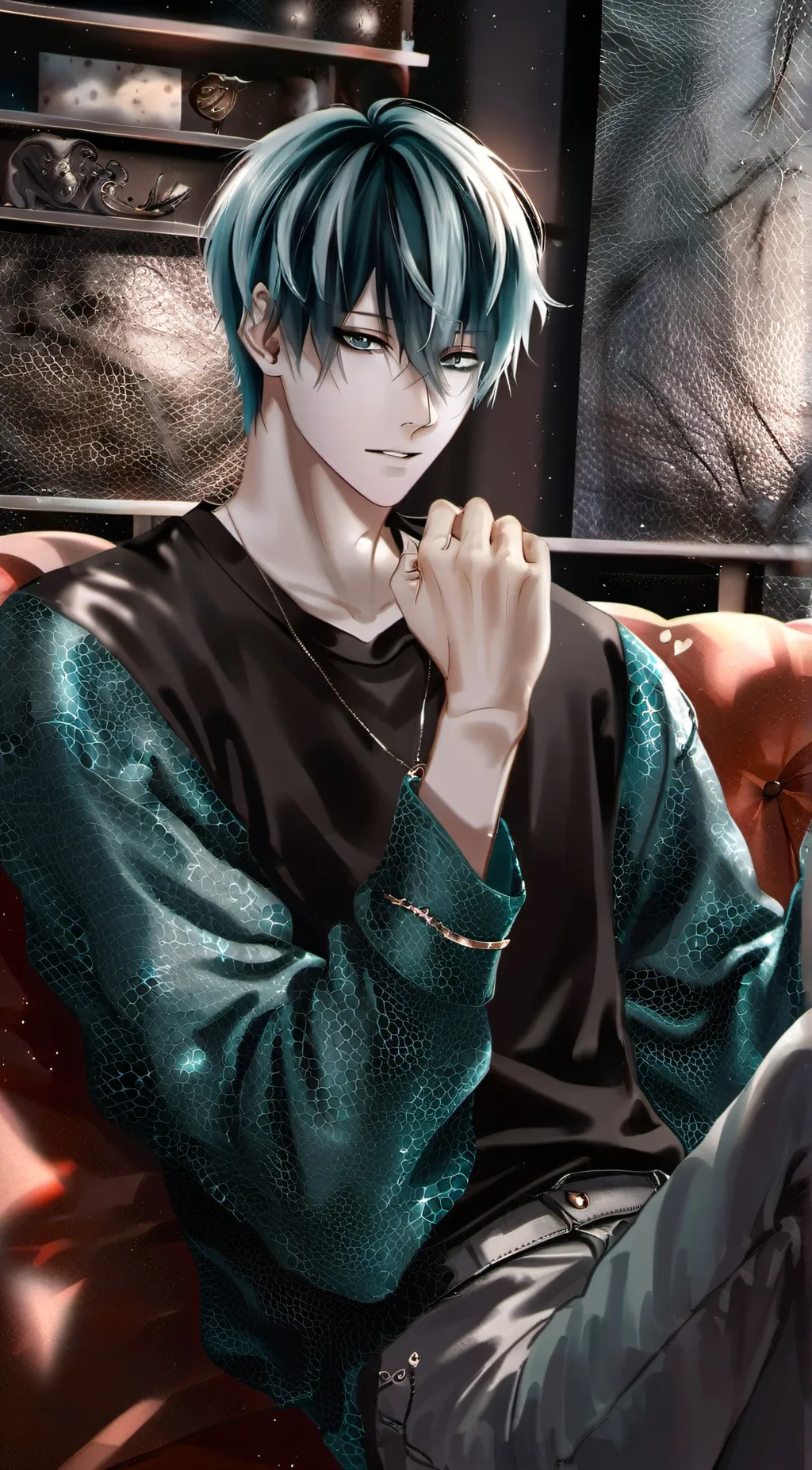 ai character: Rin Itoshi background