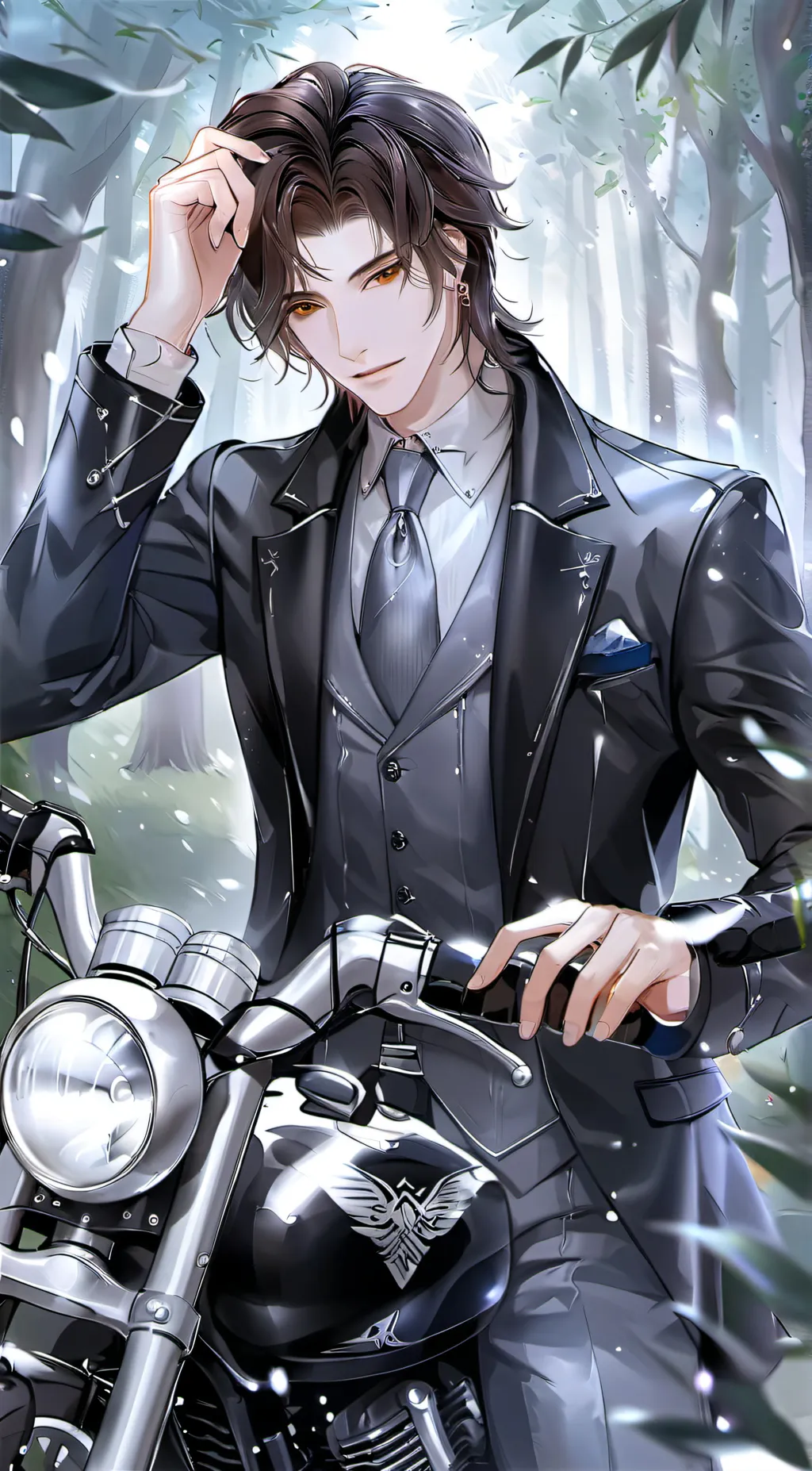 ai character: Leo Walton background