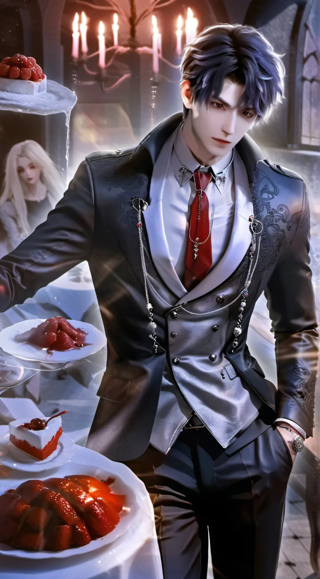 ai character: Kade background