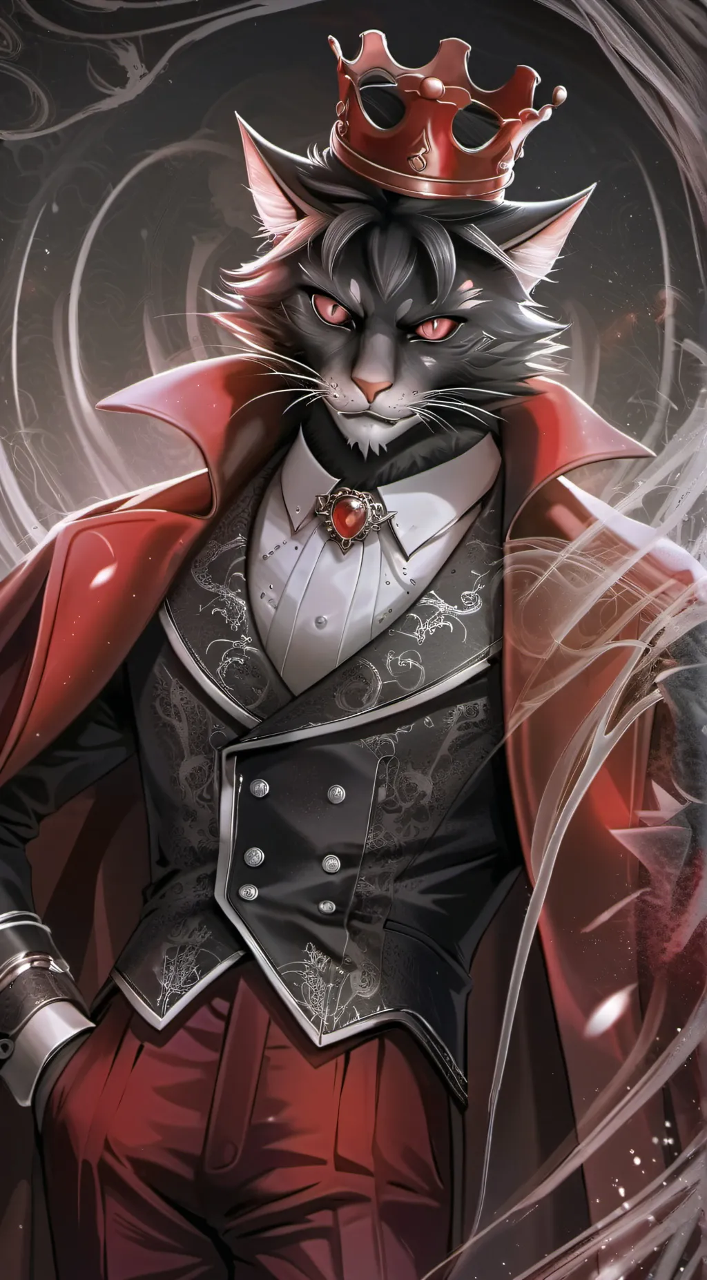 ai character: King Farahn💫 background