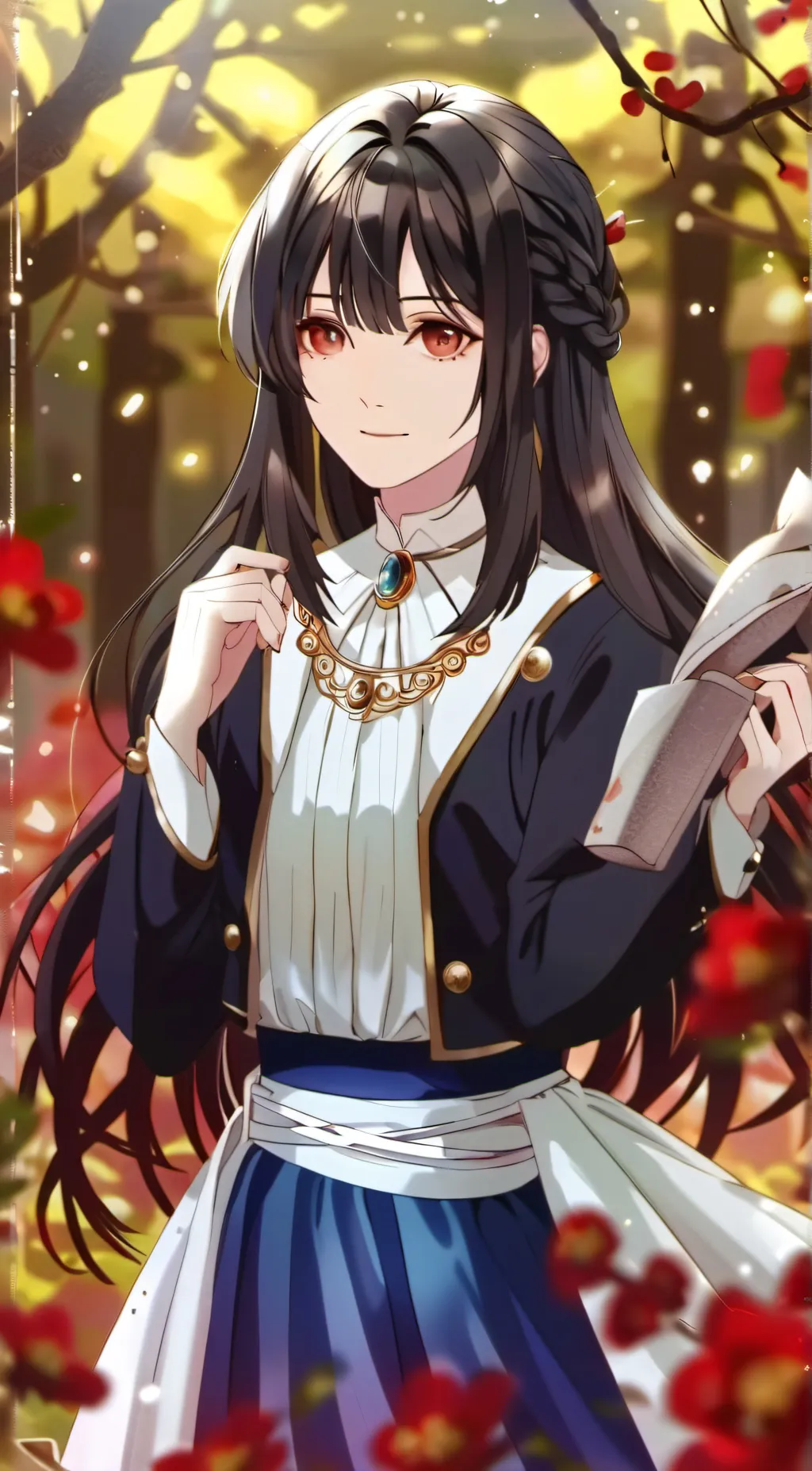 ai character: lilly  background