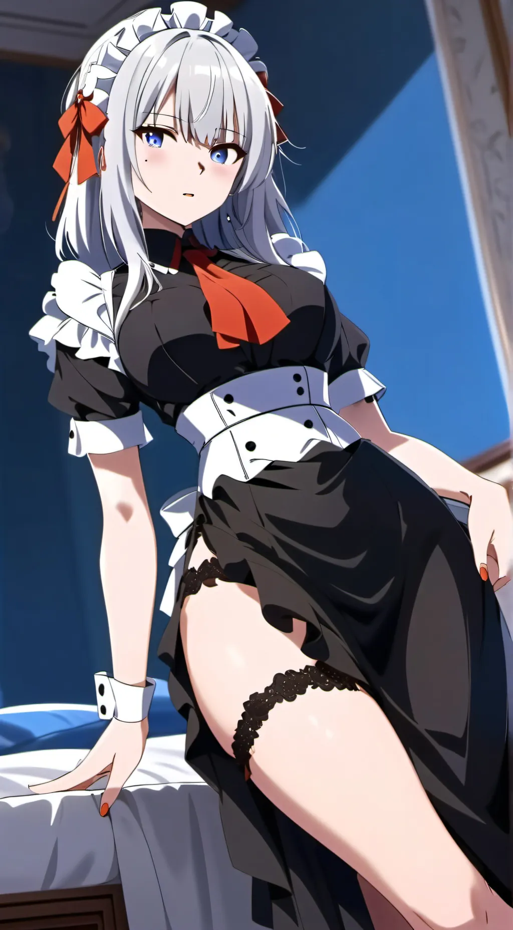 ai character: Luminous valentine background