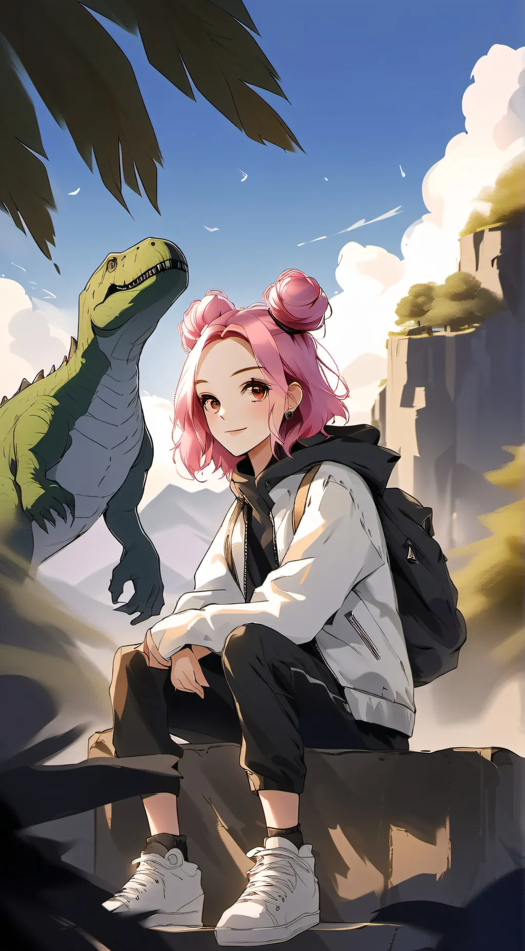 ai character: Brooklyn background