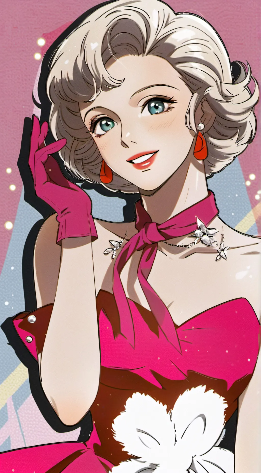 ai character: Marilyn Monroe background
