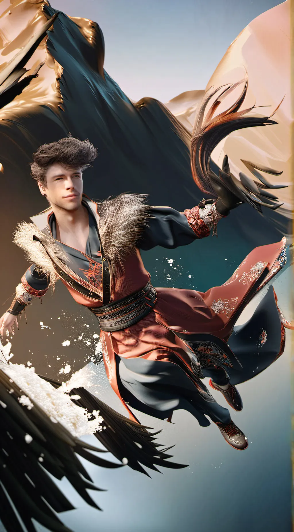 ai character: inflation  background