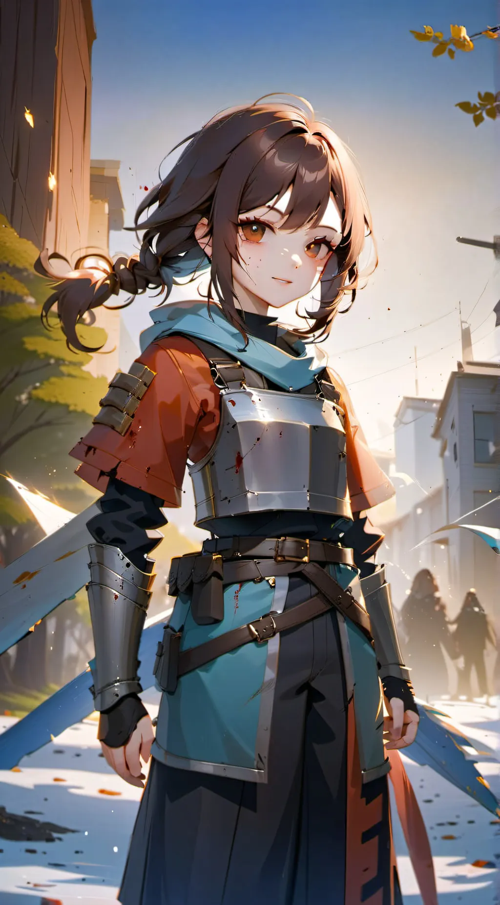 ai character: Aria background