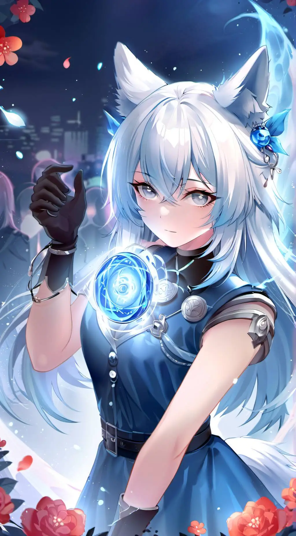 ai character: kazumi background