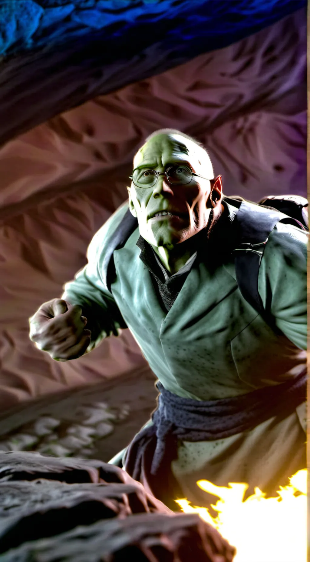 ai character: Dr Brian Virgil ☢️ background