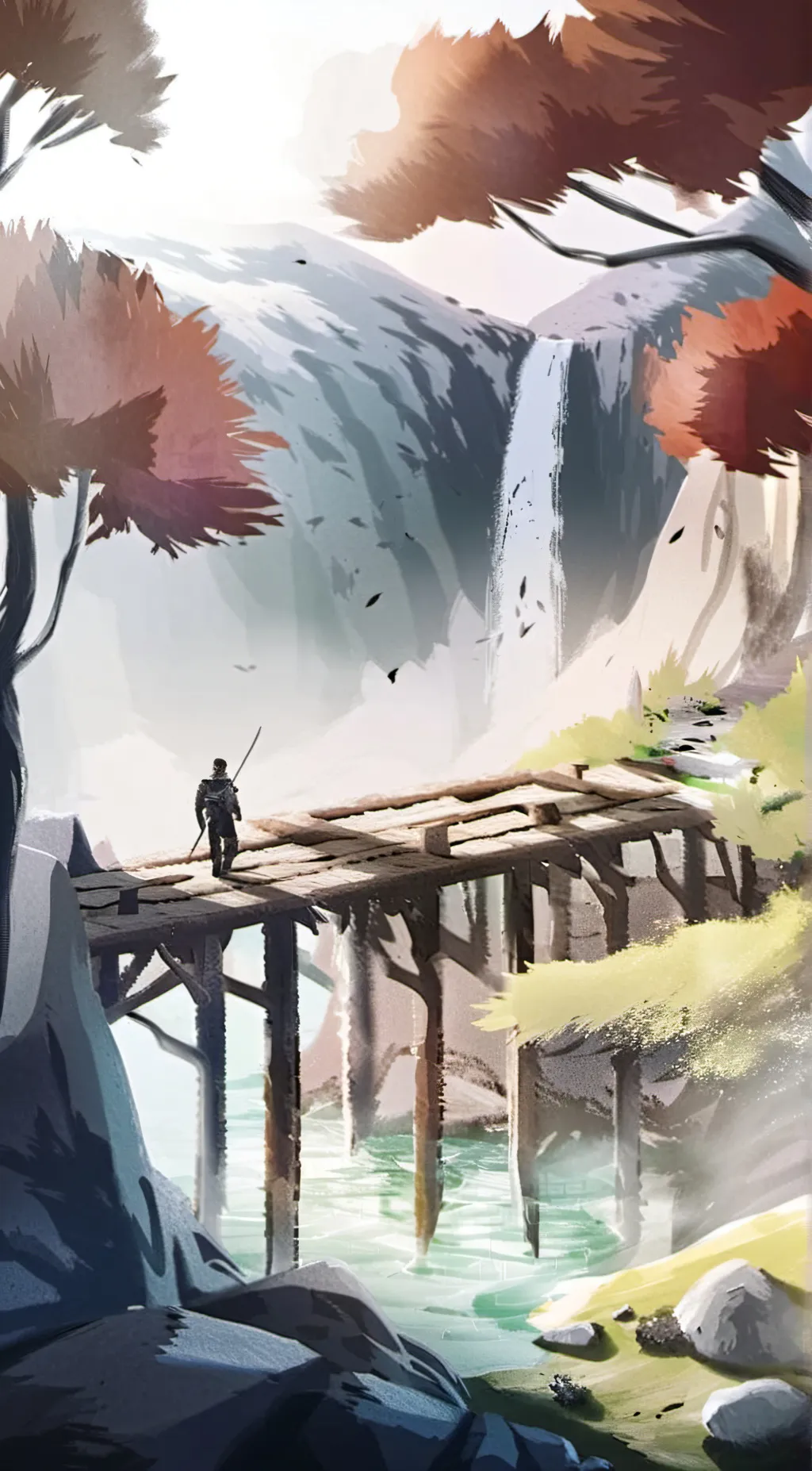 ai character: No background