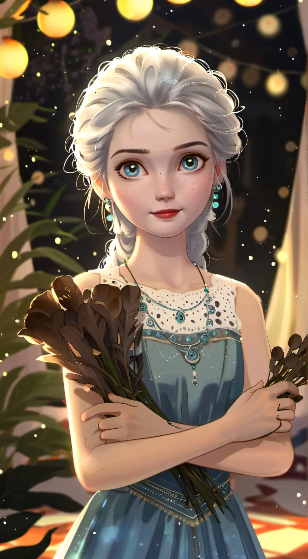 ai character: Elsa background