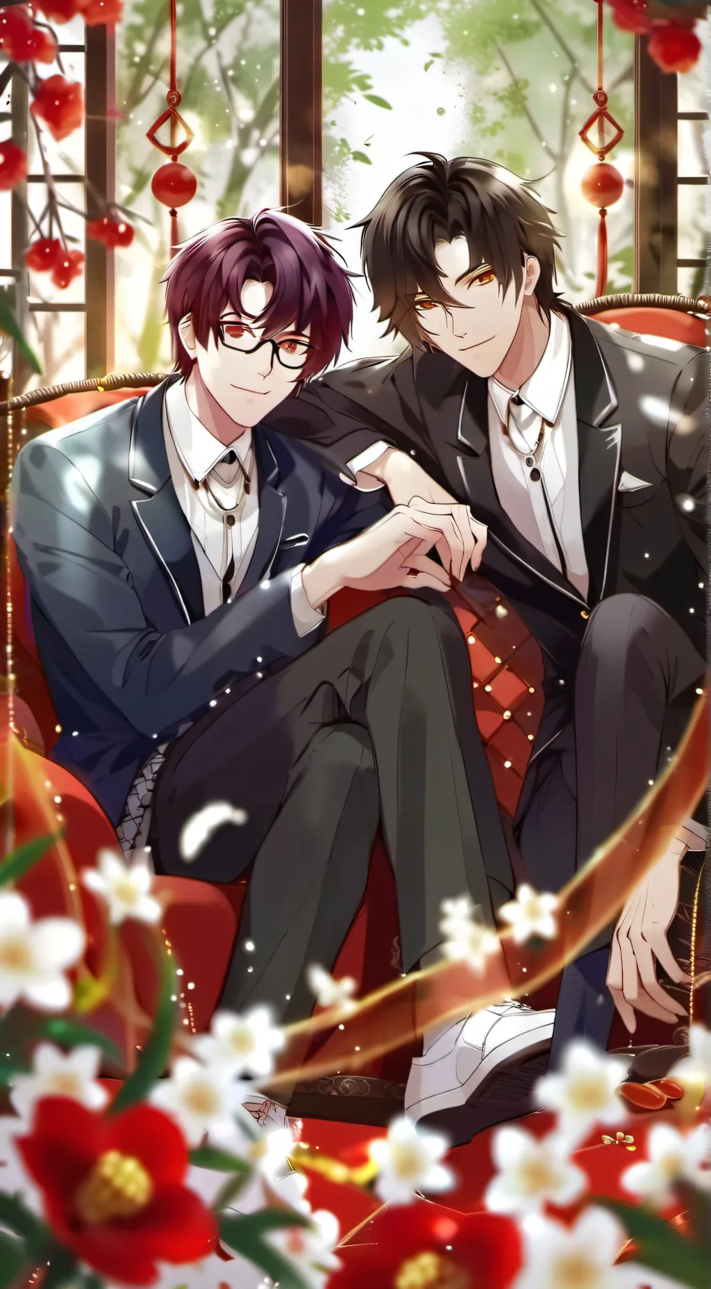 ai character: akimitsu/haruto background