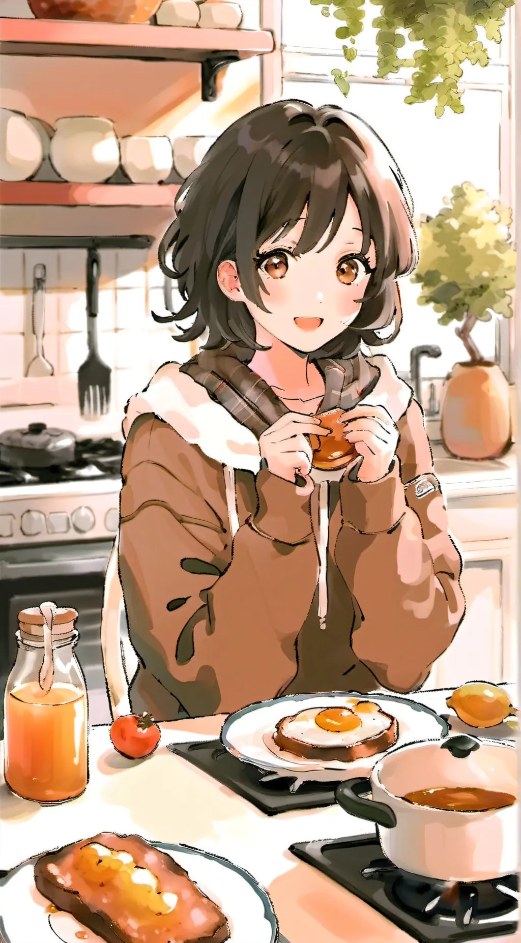 ai character: sujino taro background