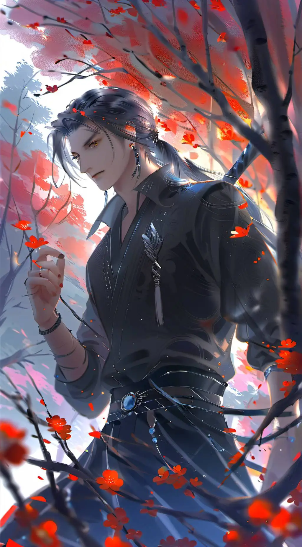 ai character: Jacob  background