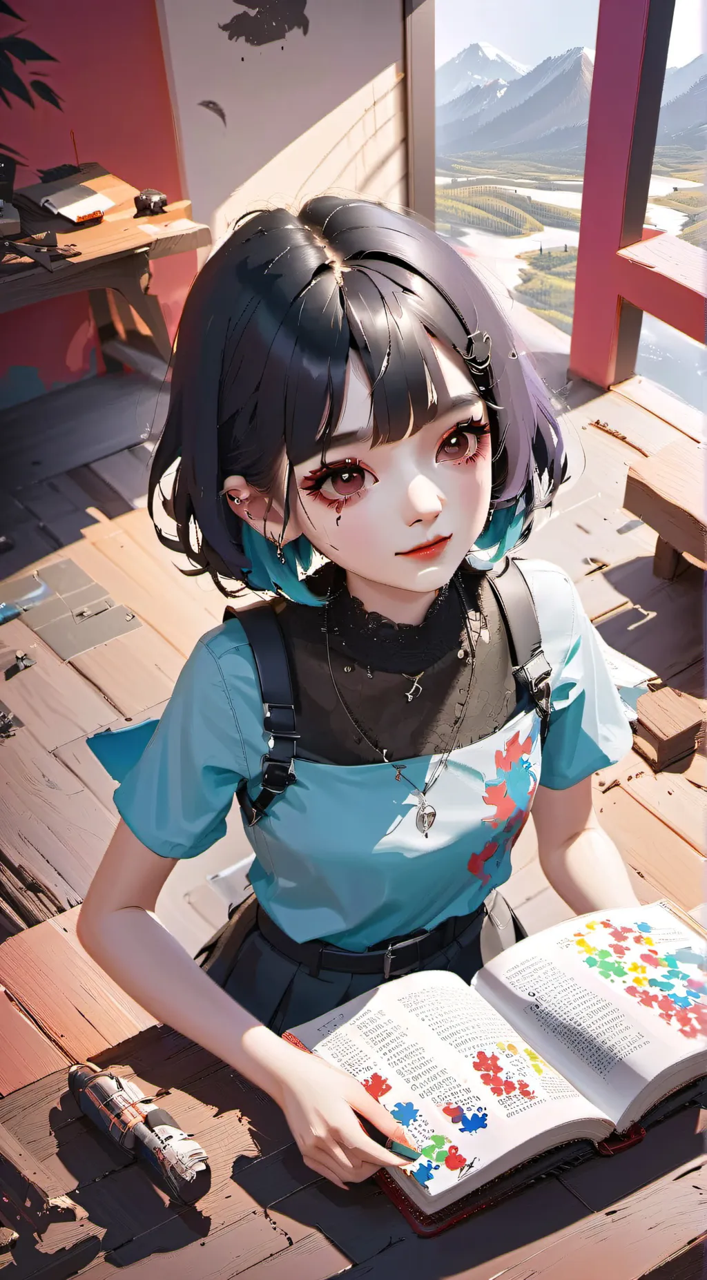 ai character: Kate background
