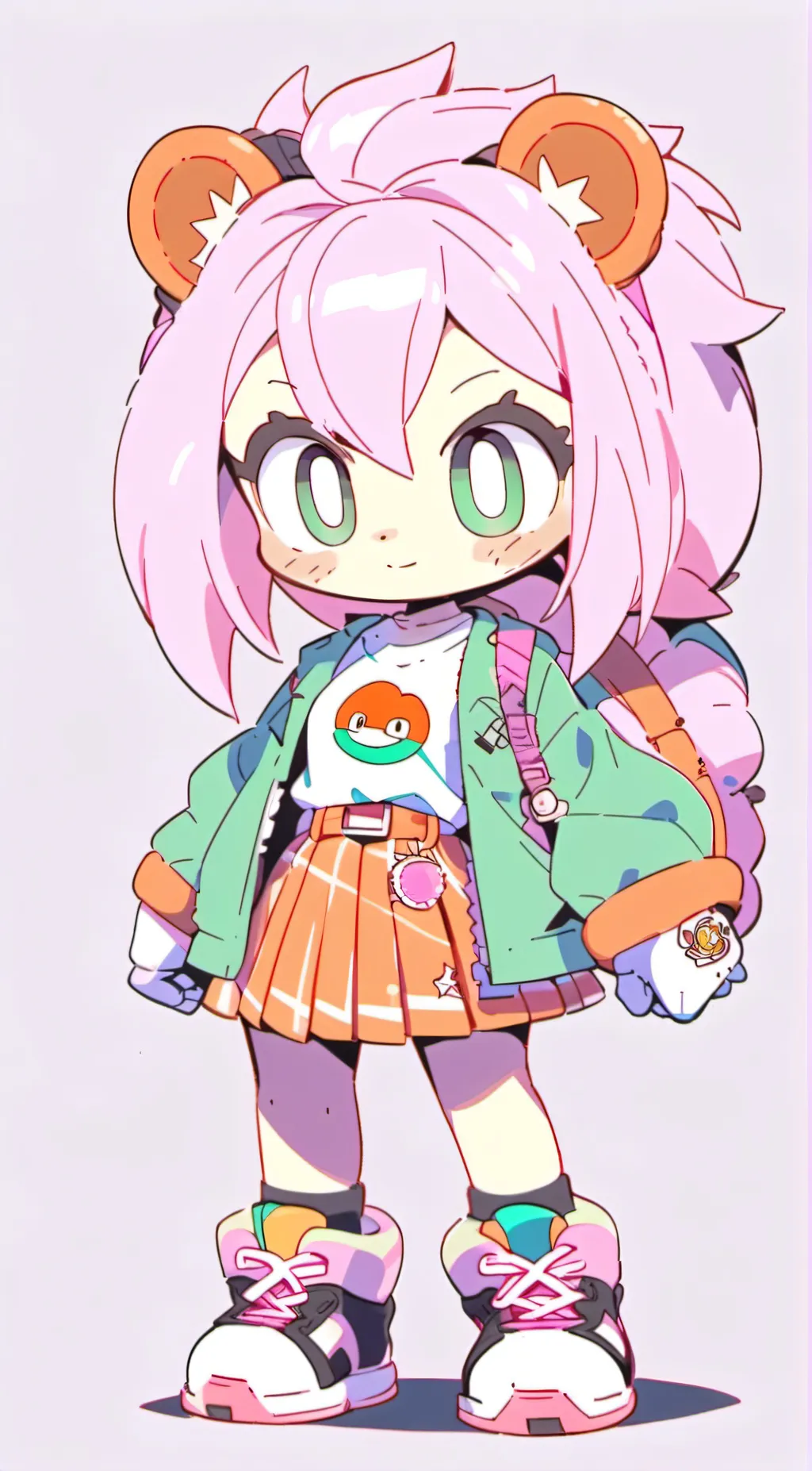 ai character: Classic Amy background